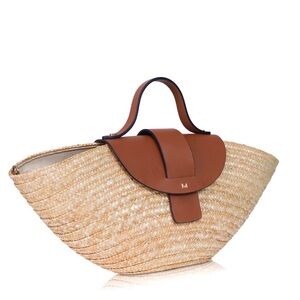 Milaner ALICE STRAW BAG LIKE NEW